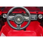 Elektrické autíčko Jeep HL 1668 4x4 - nelakované - červené